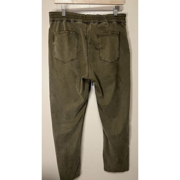 Paige Drawstring Pants Fraser Vintage Tonal Ash Jogger Twill Casual Men's 33 - Picture 6 of 16